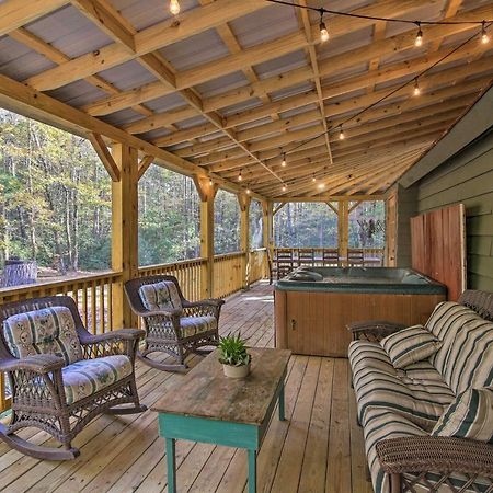 5-Acre North Georgia Mountain Retreat With Creek! Villa Sautee Nacoochee Dış mekan fotoğraf
