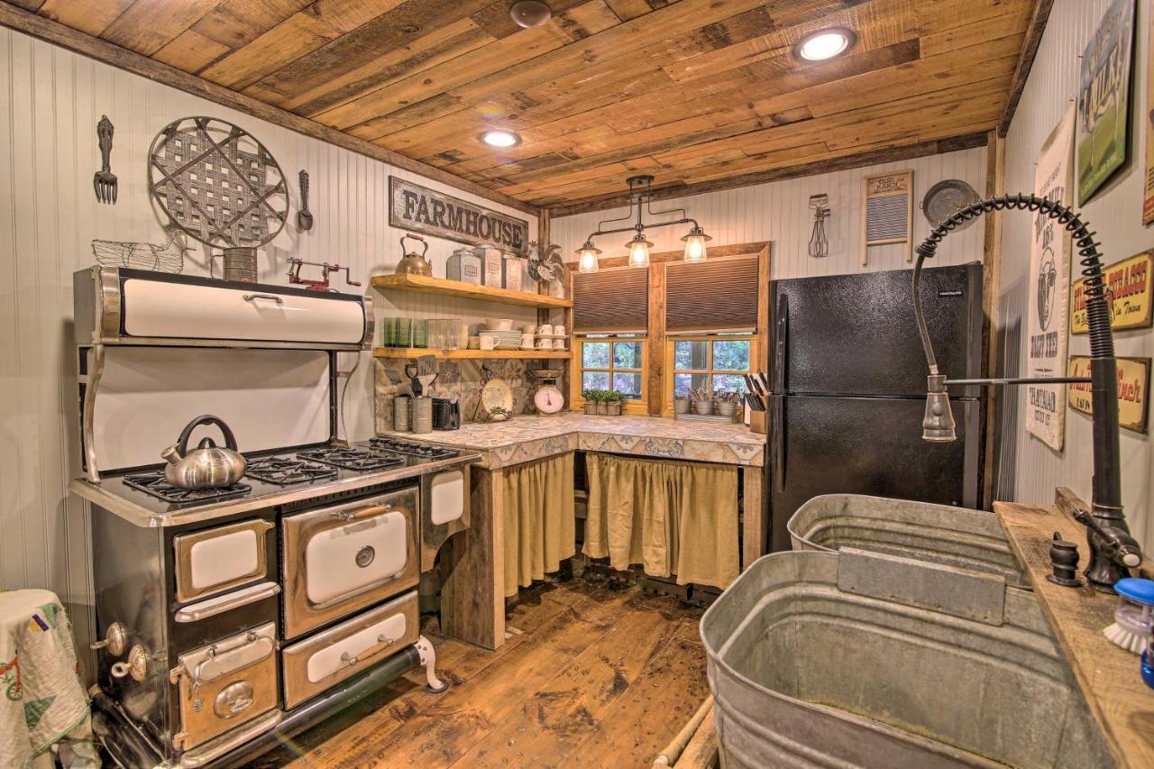 5-Acre North Georgia Mountain Retreat With Creek! Villa Sautee Nacoochee Dış mekan fotoğraf