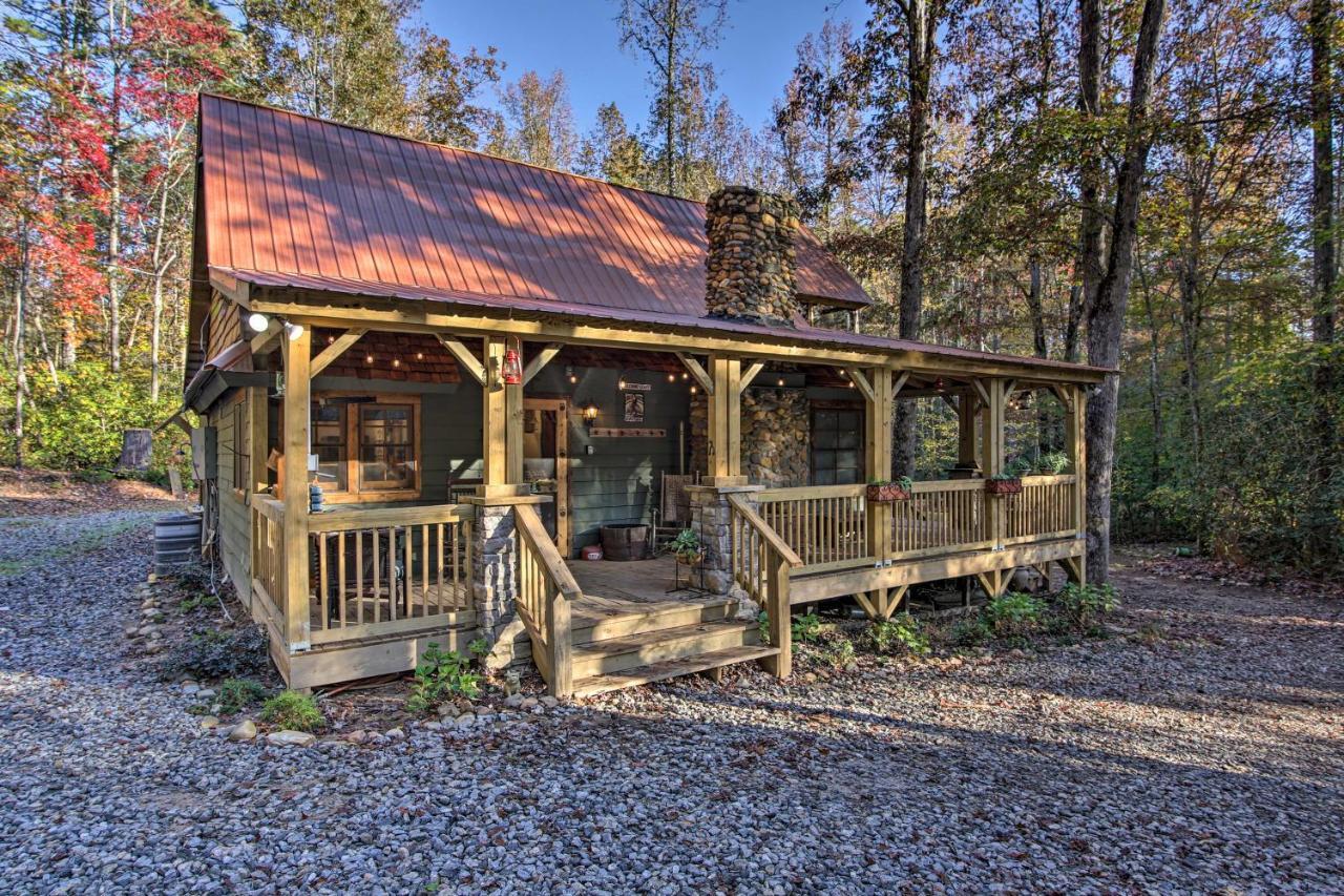 5-Acre North Georgia Mountain Retreat With Creek! Villa Sautee Nacoochee Dış mekan fotoğraf
