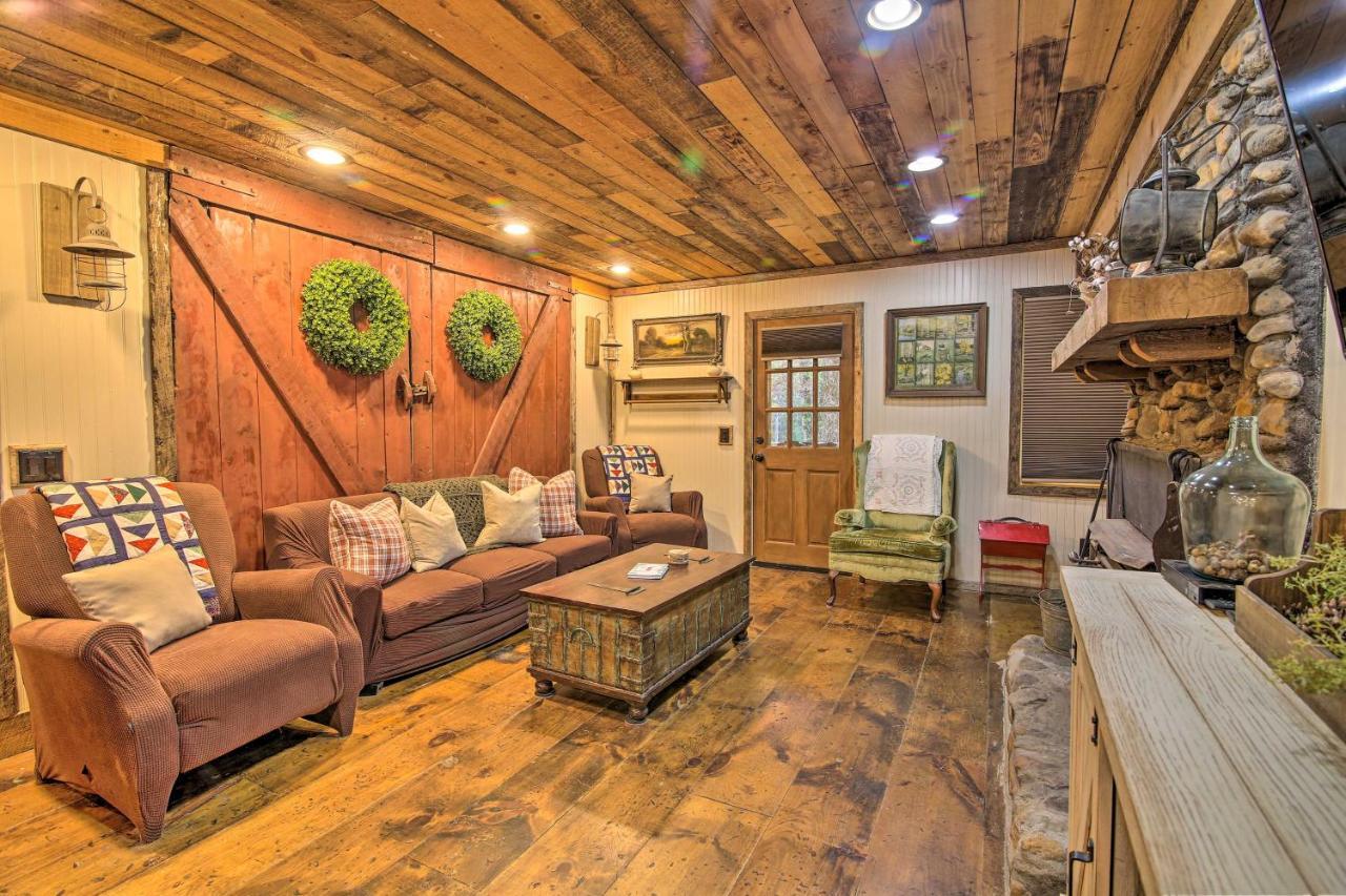 5-Acre North Georgia Mountain Retreat With Creek! Villa Sautee Nacoochee Dış mekan fotoğraf