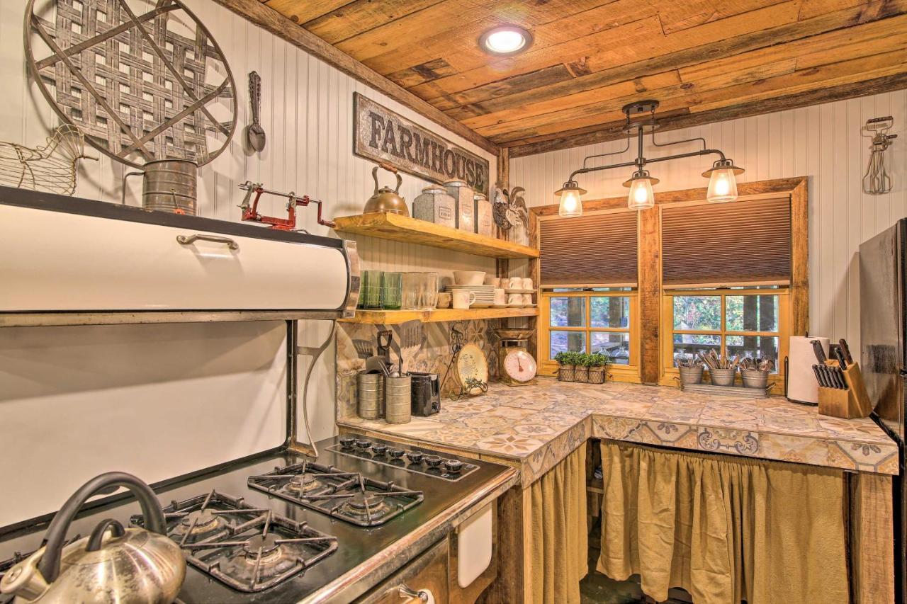 5-Acre North Georgia Mountain Retreat With Creek! Villa Sautee Nacoochee Dış mekan fotoğraf