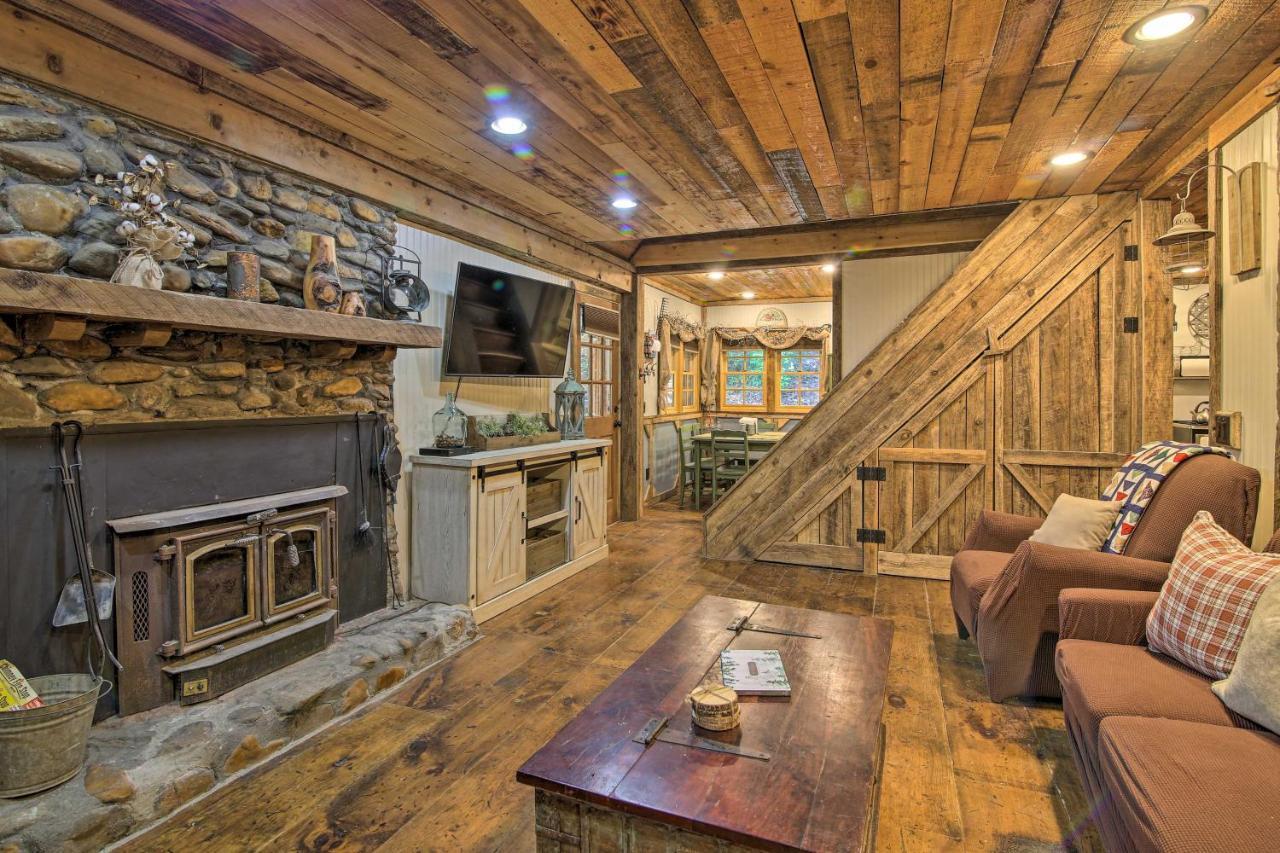 5-Acre North Georgia Mountain Retreat With Creek! Villa Sautee Nacoochee Dış mekan fotoğraf