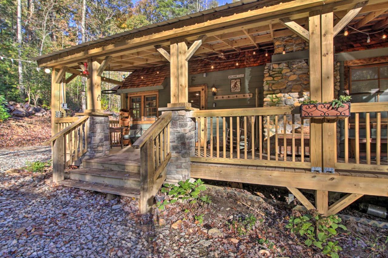 5-Acre North Georgia Mountain Retreat With Creek! Villa Sautee Nacoochee Dış mekan fotoğraf