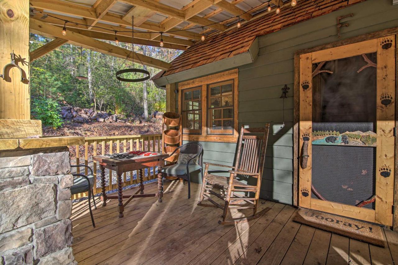 5-Acre North Georgia Mountain Retreat With Creek! Villa Sautee Nacoochee Dış mekan fotoğraf