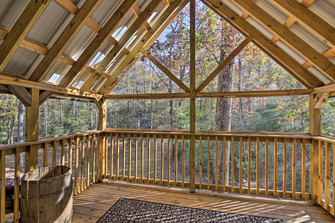 5-Acre North Georgia Mountain Retreat With Creek! Villa Sautee Nacoochee Dış mekan fotoğraf