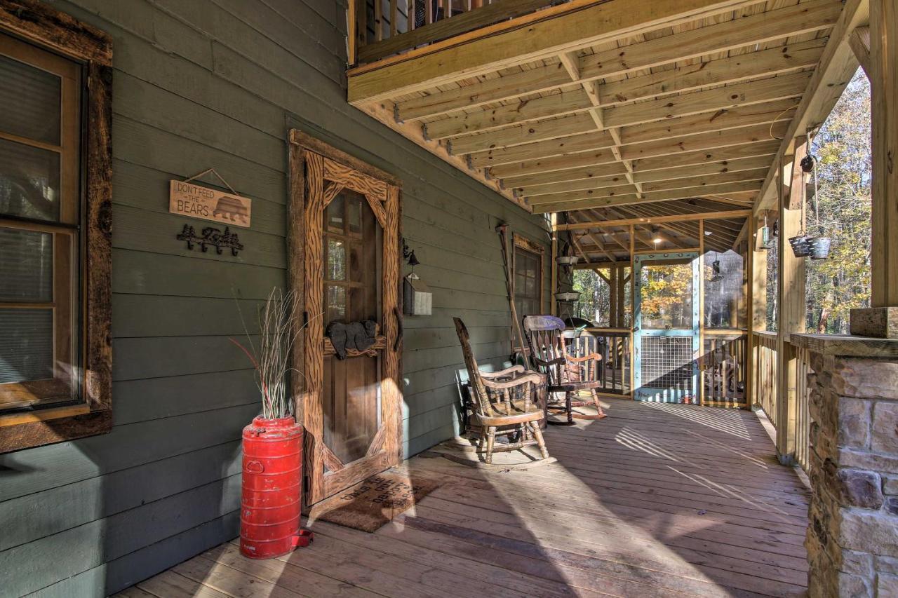 5-Acre North Georgia Mountain Retreat With Creek! Villa Sautee Nacoochee Dış mekan fotoğraf