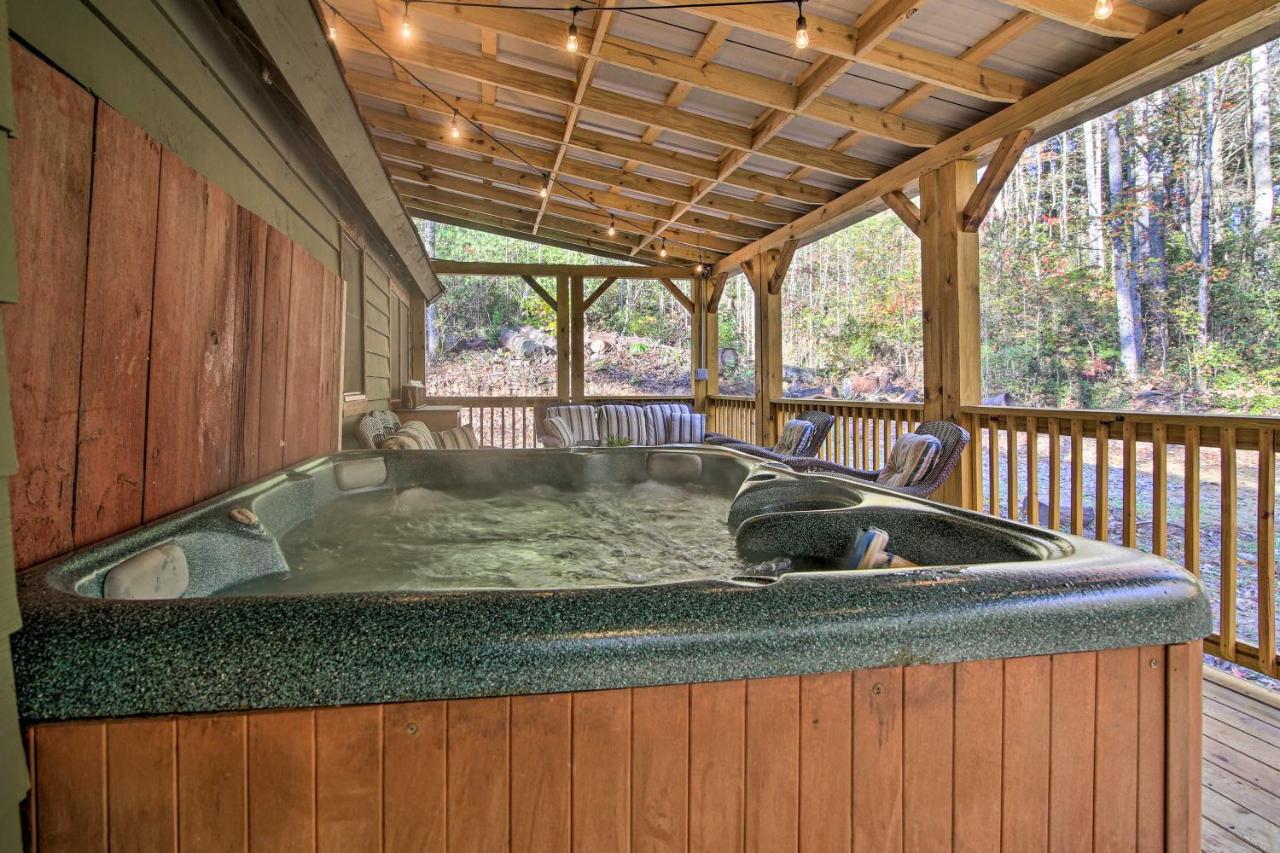 5-Acre North Georgia Mountain Retreat With Creek! Villa Sautee Nacoochee Dış mekan fotoğraf