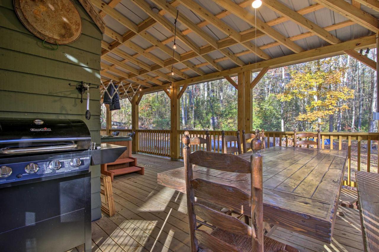 5-Acre North Georgia Mountain Retreat With Creek! Villa Sautee Nacoochee Dış mekan fotoğraf